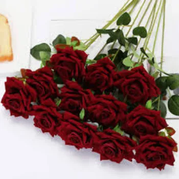Red  Artificial Rose